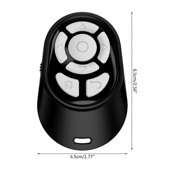 Trådlös Powerpoint Presentation Fjärrkontroll PPT Flip Pen Peka Laser [db] White