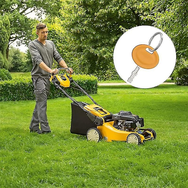 Plæneklipper Startnøgler kompatibel med Cub Cadet Xt1 Erstat 925-1745a, 5-pak-AY [db] Yellow