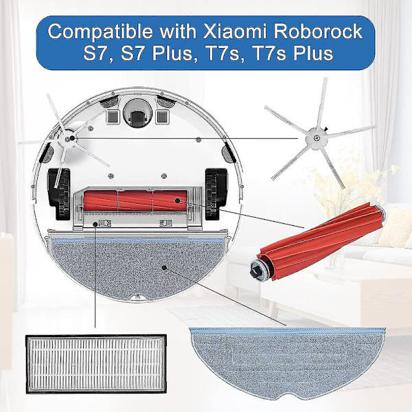 Tillbehör till Roborock S7 Maxv Ultra / S7 Maxv / S7 Plus / S7 Max / S7 / S7 Pro Ultra Robot DB