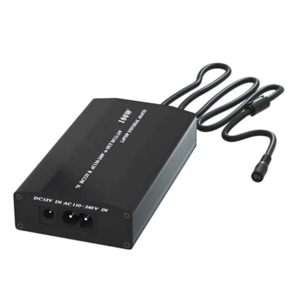 Universell 5v-24v AC-strömadapter Justerbar Billaddare Hemladdare Usb5v Strömförsörjning 100w 5a Bärbar Dator Wit