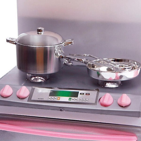 Musta perjantai -tarjoukset Yllätys joululahja Mini Kids Kitchen Leikkiminen Ruokailusetti Kaappi Liesi Tytöt Lelu [ege] -cdsx Db Multicolor