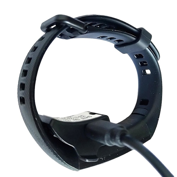 Reservedeler USB-laderklips Lading Dock Kompatibel Huawei Honor Band 3 Pro/4/5/b19 {Db} Black