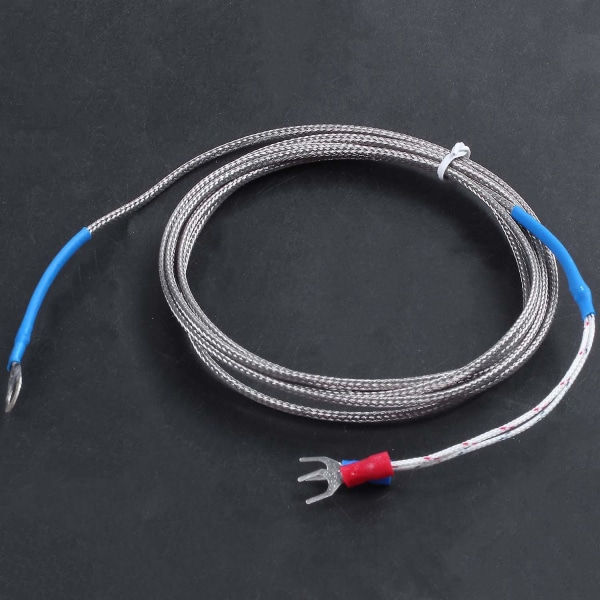 9mm X 5mm Probe Ring K Type Termoelement Temperatursensor 2m 6.6ft