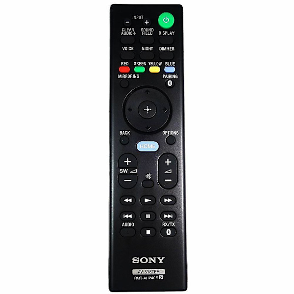 Rmt-ah240e för Sony Sound Bar Av-system Fjärrkontroll Rmt-ah240u [DB]