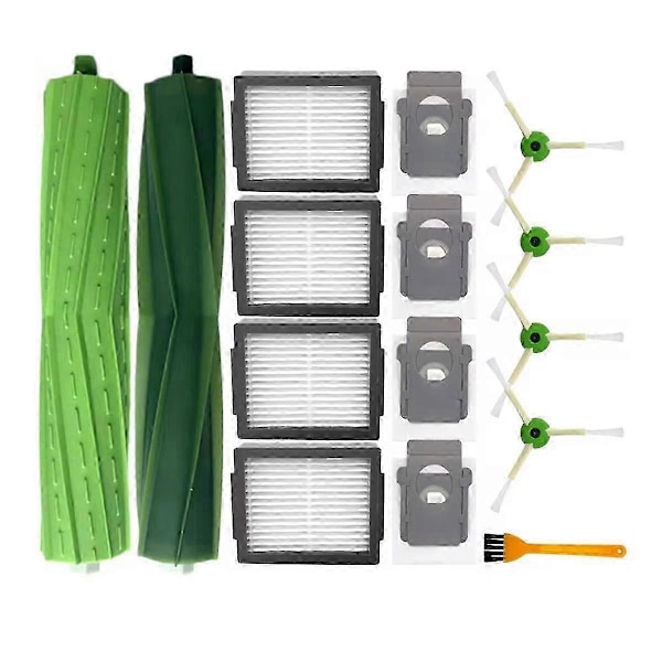 For I5 / I5+ Plus / I5152 Robotstøvsuger Reservedeler Tilbehør Hovedsidebørste Hepa Filter Støvpose [Db]