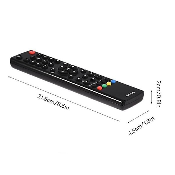 Universal fjernbetjening sort fjernbetjening erstatning til TCL TV fjernbetjening til TCL RC3000E0 [DB]