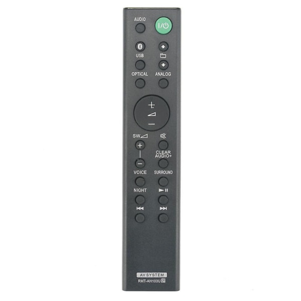 Rmt-ah103u for Sony Soundbar Fjernkontroll Ht-ct80 Sa-ct80 Htct80 Sact80 DB