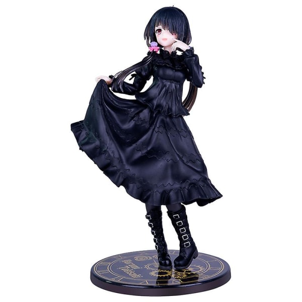 2023 22cm Anime Date A Live 30-årsjubileum Ver Tokisaki Kurumi Nightmate Pvc Actionfigur Söt Leksak Docka För Pojkvän Present Db 20cm with box