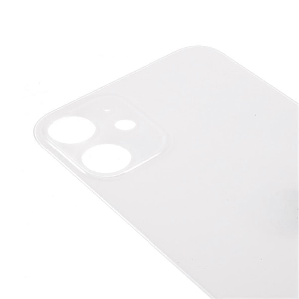 Batterideksel for iPhone 12 Reparasjonsdel (Kamerlinseringhull Standard Versjon) [DB] Multicolor White