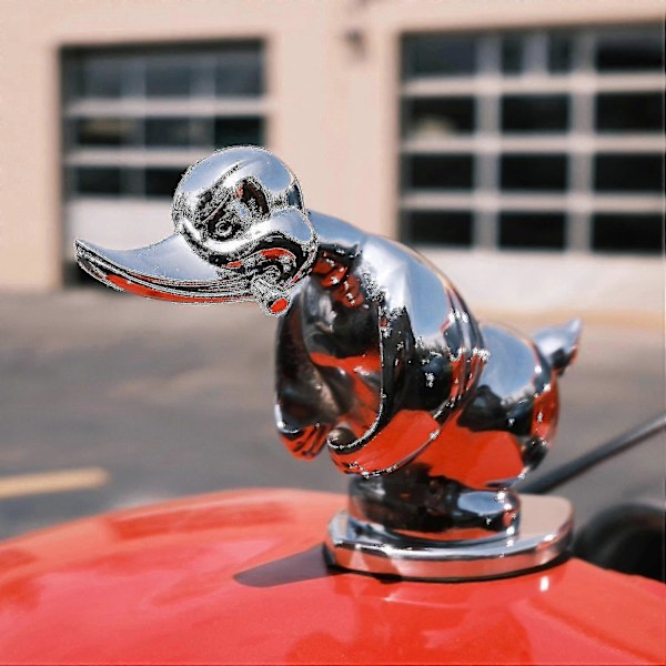Sint And Hood Ornament, Resin Bil Emblem Konvoi Hood Ornamenter For Lastebildekor For Innsiden Eller Utsiden Av Bilen, 7 tommer [DB] Black