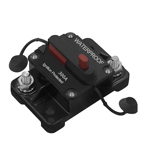 12v~36v Kretsbrytare Säkring Inverter För Auto Lastbil Rv Marine Trailer Manuell Återställning Vattentät Ström Kretsbrytare (300a)