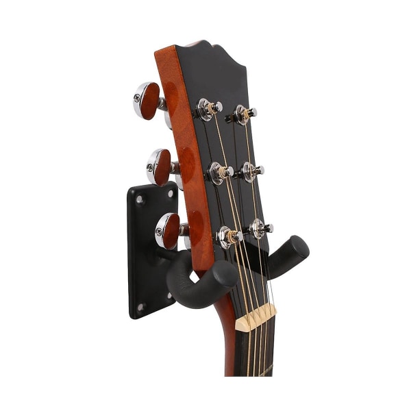 2-pakks gitarholder Gitar krok Gitarstativ Gitar veggmontert henger for elektrisk akustisk gitar