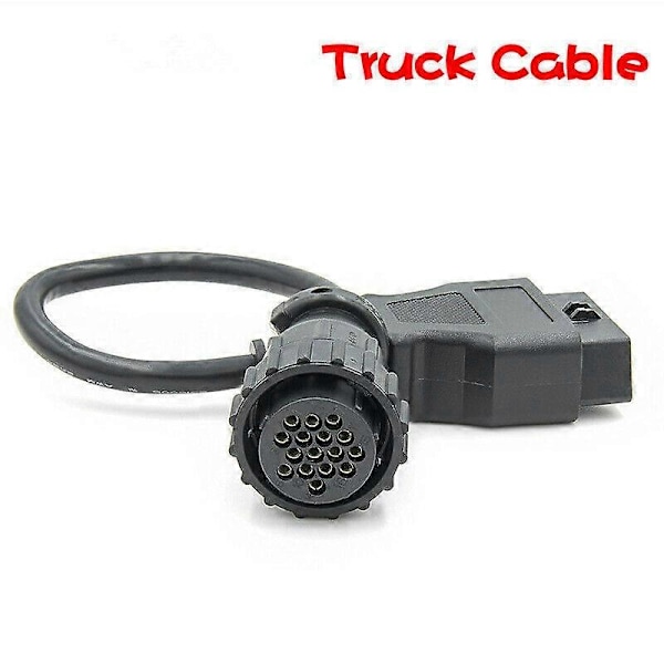 16-nastainen OBD-jatkokaapeli SCANIA OBD2 SCANIA -kuorma-autolle, 16-nastainen naaraspuolinen OBD2-liitin, yhteensopiva diagnostiikkatyökalu [DB]