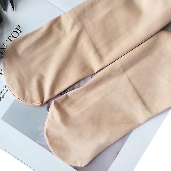 Naisten lämpimät fleecevuoratut läpinäkymättömät sukkahousut XS-4XL [DB] S
