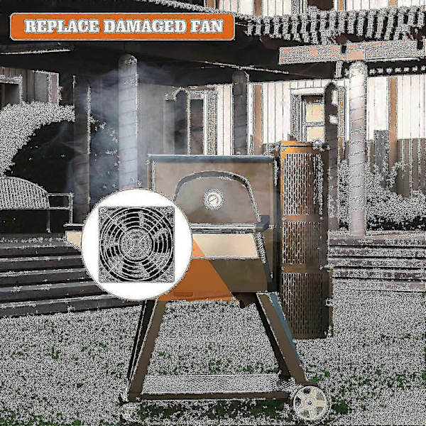 Fläkt för Masterbuilt Gravity Series 560/800/1050 Xl Digital Kolgrill Rök [DB]