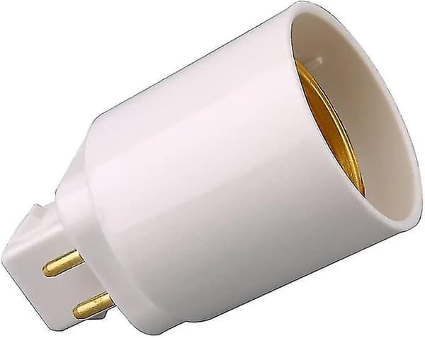 Db Gx24q Led-lampe adapter til 4-pinners E27-sokkel 2 stk.