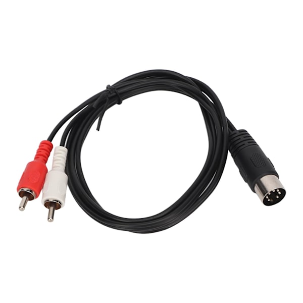 DIN 7PIN Hann til 2RCA Hann Kabel - Dobbel skjerming, 3.3ft Lyd Adapterkabel db