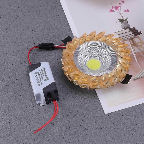 Hvidt lys lampe 3W LED loft downlight til belysning assorteret farve[DB]
