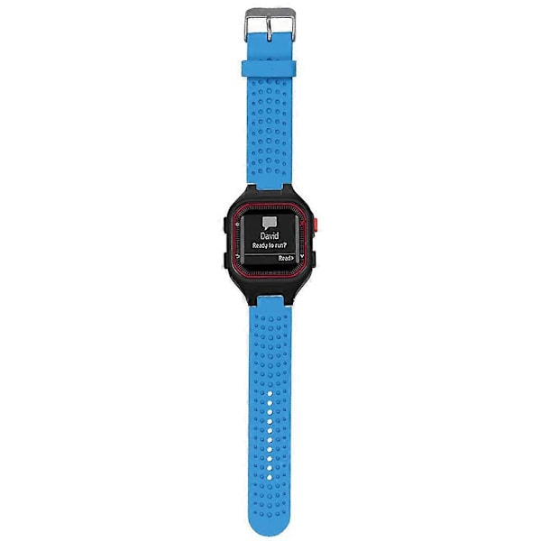 for Forerunner 25 Säädettävä Silikarannekoru Kellonranneke Ruuvimeisselillä [db] Blue