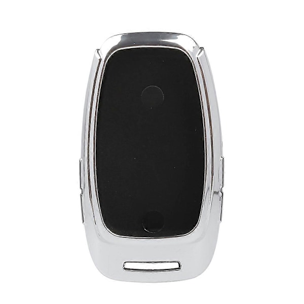 WhatsKey CF920 LCD Smart Fjärrkontroll Bilnyckel Skydd TUP Skal Fodral Skydd Med Kedja CF920 Nyckel för Skydd Anti Fallande Förlust [db] Silver