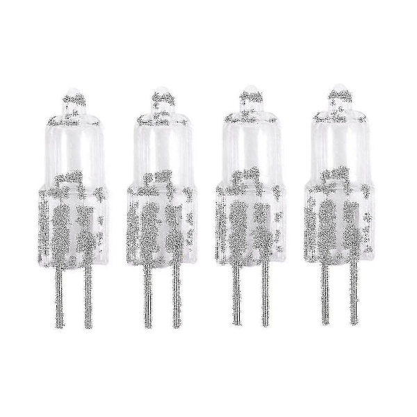12v 20w 2-stifts G4-sockel halogenlampa 4 st varmvit Db