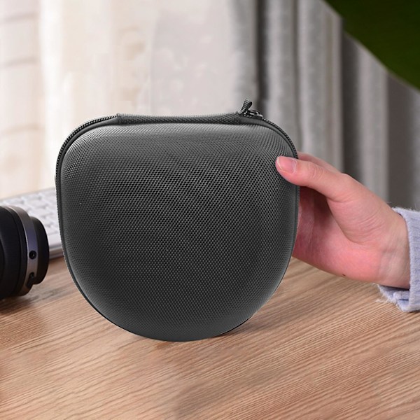 Förvaringsbox med blixtlås, stötsäker, brusreducerande, Bluetooth-kompatibel, reseväska för hörlurar för Sony WH-H900N db
