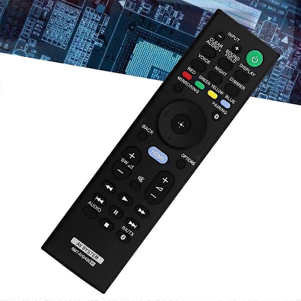 -AH240E Fjernkontroll erstatning for lydplanke SA-NT5 SA-WCT790 SA-CT790 HT-XT2 HT-CT790 HT-NT5 RMTAH2 [DB] Black
