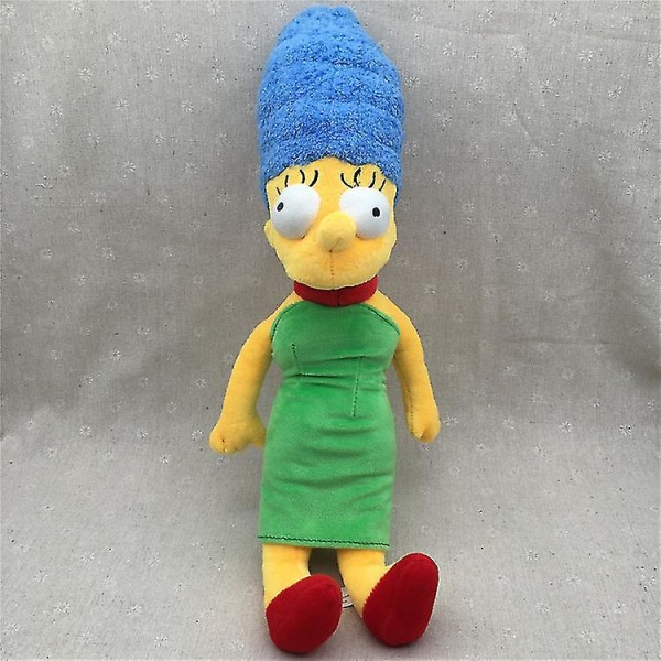 30-43cm The Simpsons Søde Plys Legetøj Børns Tegnefilm Anime Simpsons Far Mor Dukke Dreng Pige Fødselsdagsgave [DB] 43CM