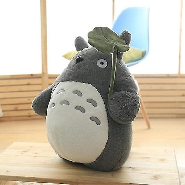 30/40cm Søt Anime Barn & Totoro Dukke Stor Størrelse Myk Plysj Leke [DB] Style B 30cm