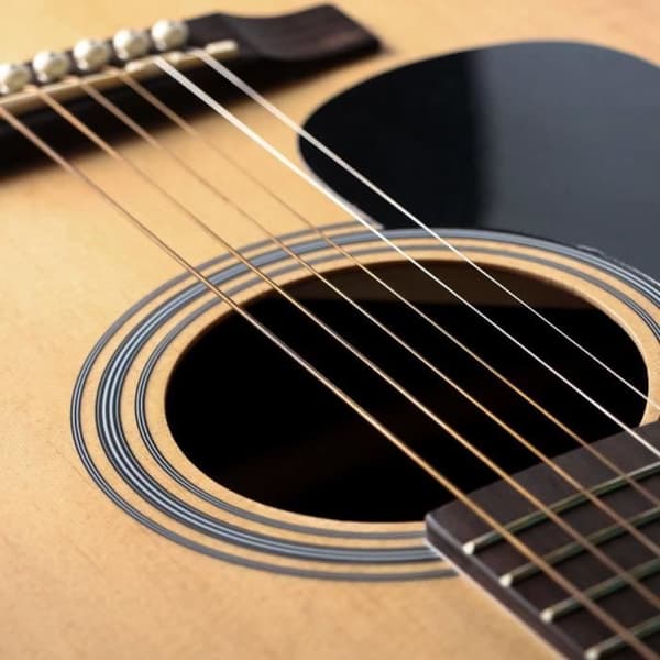 Ashata 6st Gitarrtillbehör Akustisk Gitarr Övningssträngset Reservdelstillbehör för Folkgitarr[DB]