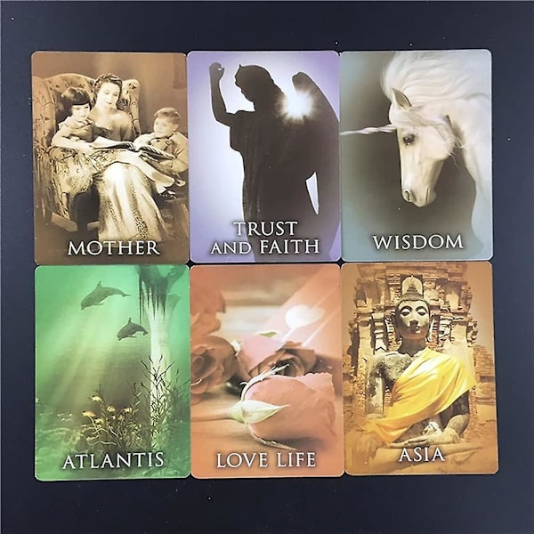 Past Life Oracle Cards Tarot Deck Kortspel [DB]