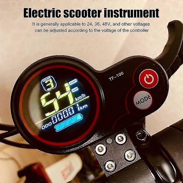 El-Kick Scooter Instrumentdisplay För El-Scooterdelar db