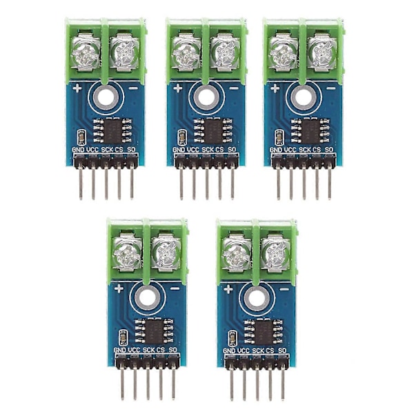 5st Max6675 K Typ Termoelement Temperatur Sensor Modul För [DB]