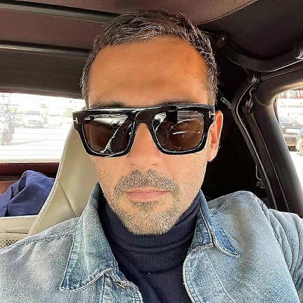 Solglasögon för män kvinnor 2023 Lyxiga designersolglasögon Svarta gradientglasögon gafas de sol hombre [DB] black as shown