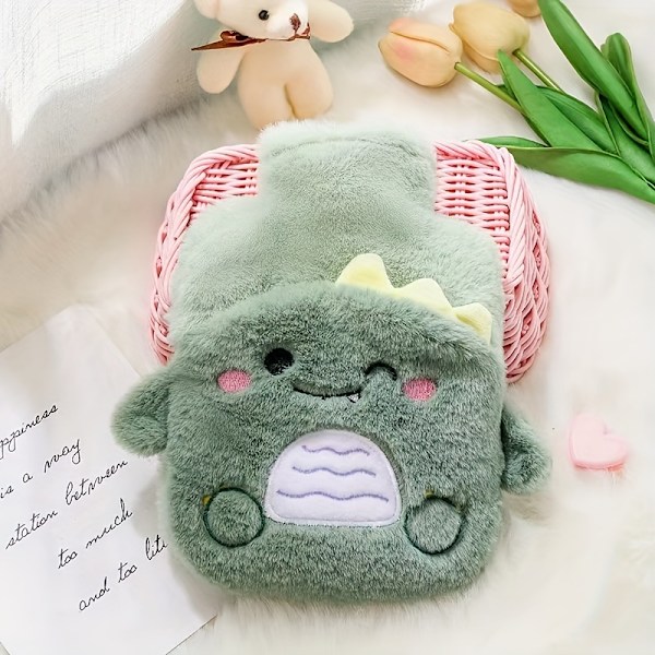 Uusi vesi-injektio kasteluvesi, kuumavesipussi käsien lämmittämiseen, vauvan lämmittämiseen, plushi, söpö aarre, voidaan puuttua, voidaan purkaa Little Duck Hot Water Bottle 500ml