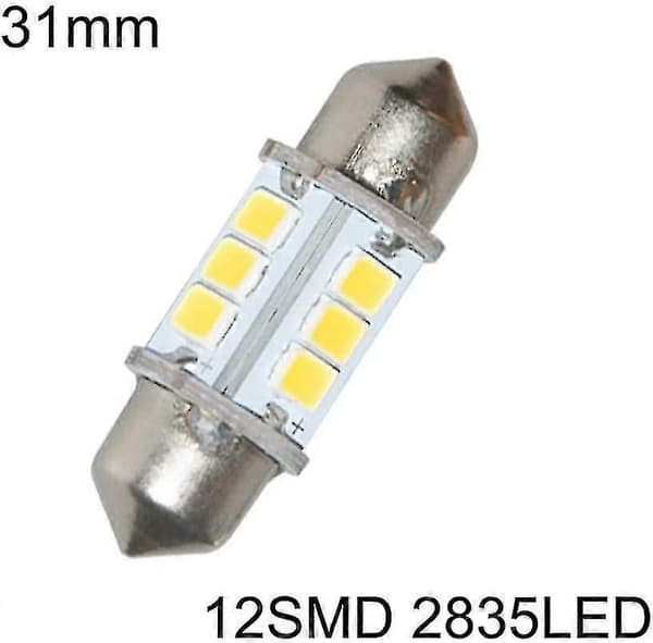 Marine LED pære 12V 32mm Super Lys til Båd Navigationslys [DB]