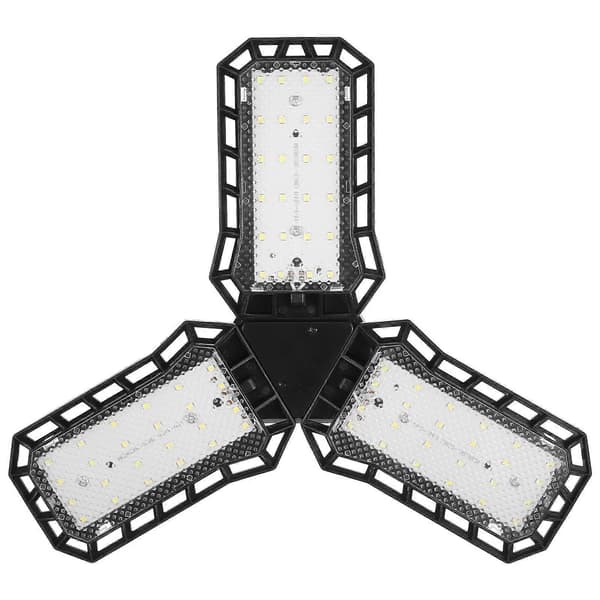 LED Garasjelys Sammenleggbar E27 Base Sterkt Garasje LED-lys 45W[DB]