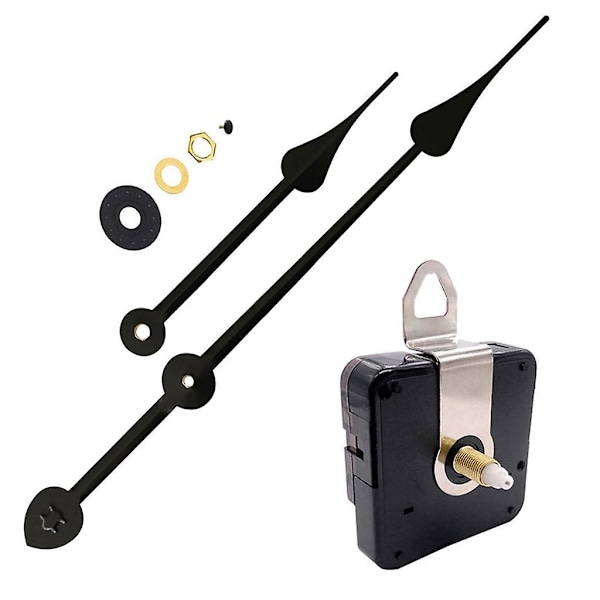 18mm Axeldriven Klockrörelsemekanism DIY Reparationskit med Tim- och Minutvisare [DB] 1