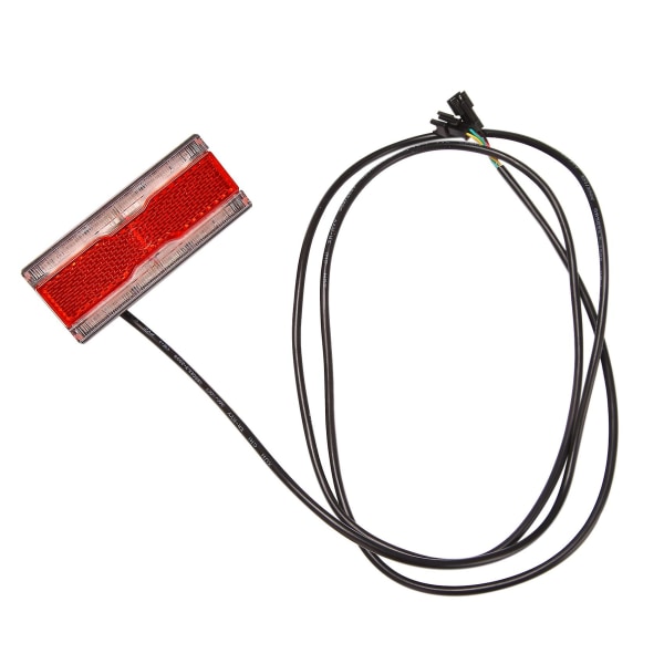 Ebike Brake Light 24v 36v 48v Electric Bicycle Rear Light With Brake Light Function Led Taillight