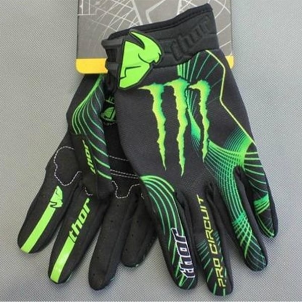 Monster Energy Hansker, Motorsykkel Endurance Hansker, for Sykling Sykkel Terrengsykkel Hansker, Trening Unisex, M [DB]