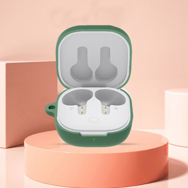 Öronproppsskydd Mjukt Silikon Öronproppar Laddningsbox Fullt Skyddande Fodral Skal För Qcy T13 [DB] White
