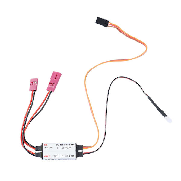 Rcexl Opto Gas Engine Kill Switch Shut Down Version 2.0 Kompatibel Med Rc Flygplan Tillbehör [DB]