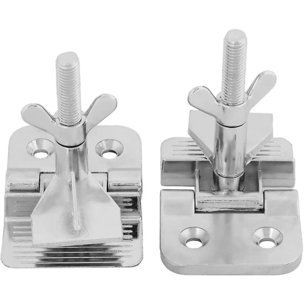Skärmtryck Metall Fjärilsram Gångjärnsklämma Diy Hobby Fast Verktyg Chuck (1 st)