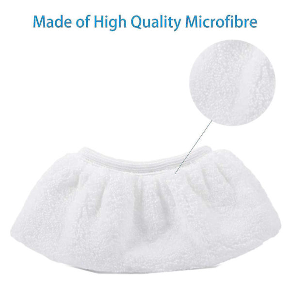 8-pak Mikrofiber Klud Cover Sæt Til Karcher Damprenser Easyfix Sc2 Sc3 Sc4 Sc5 Hånddyse Tilbehør db
