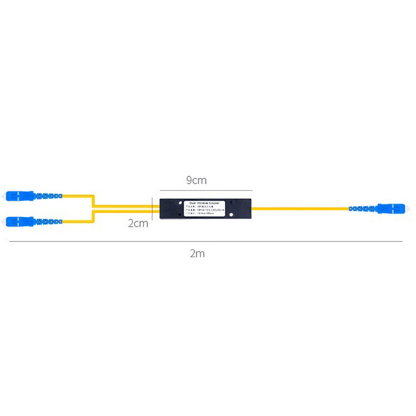 1 2 Taper Fiber Optic Splitter Splice Box Splitter Port Ftth Fiber Home Cold Connection [DB] As shown