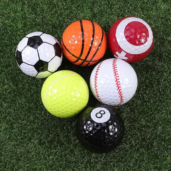 Högkvalitativa golfbollar för utomhusbruk, 5-pack [DB]