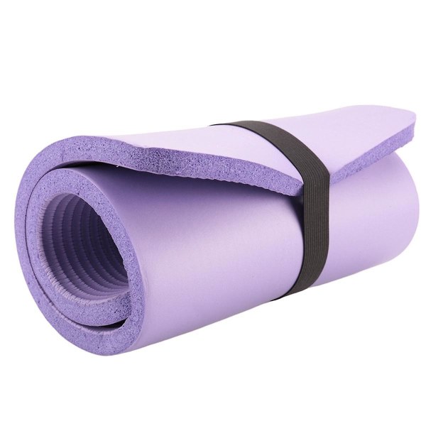 Yoga Knee Pad 15mm Yoga Mat Tykk Trening Fitness Treningsmatte Non Camping Matts