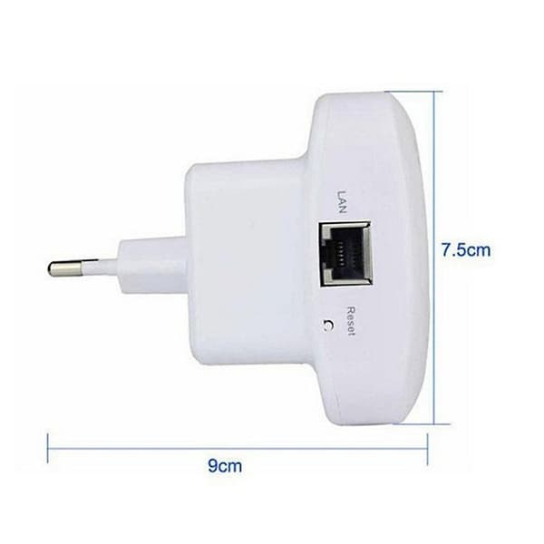 Mini Wifi Repeater Us Uk Eu Plug Range Extender Trådløs 300mbps Adgangspunkt 2. [DB] EU