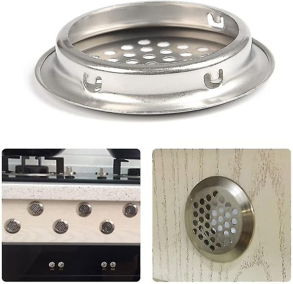 Db 50 st ventilationsgaller i rostfritt stål