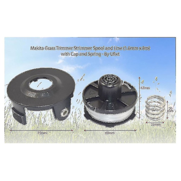 Makita Grästrimmer Spolsats med Fjäder {DB}